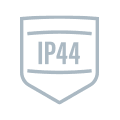 Degree of protection IP44