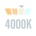Colour temperature 4000 K